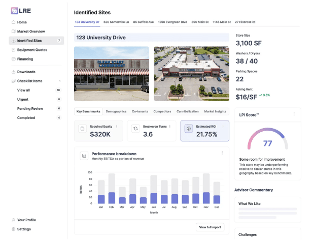 LRE in text Image 1 Big Shift In Retail Space As Institutional Capital Moves Into Laundromats