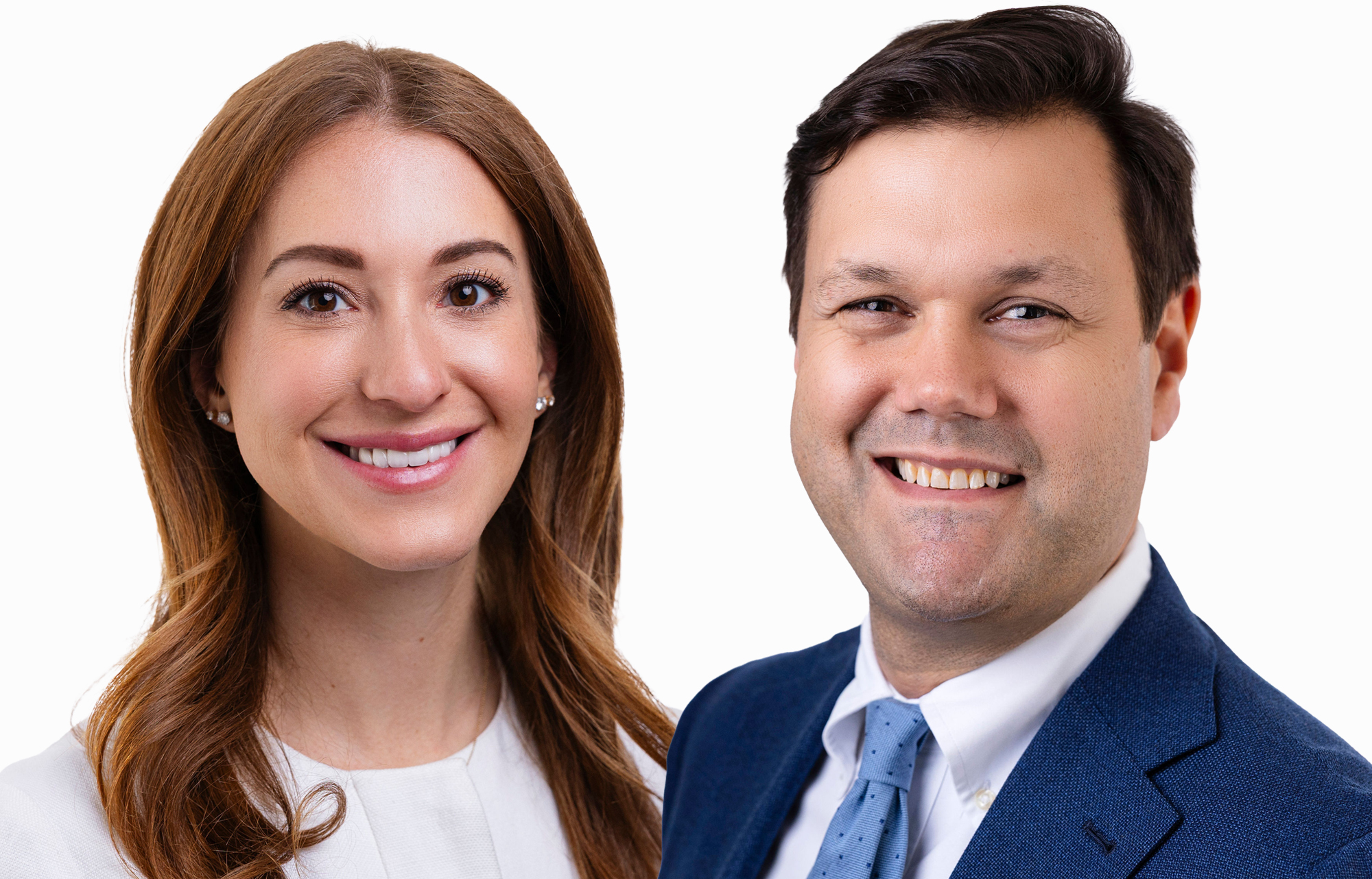 Libby Hodes (left) and Christian Stanton.