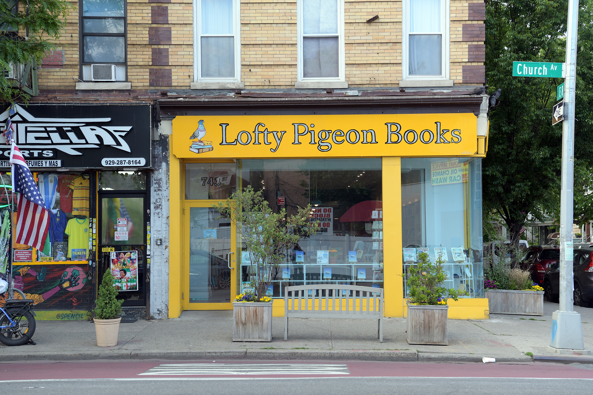 Lofty Pigeon Books in Brooklyn.