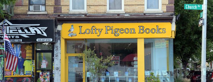 Lofty Pigeon Books in Brooklyn.