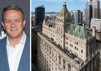 Versant CEO Mark Lazarus and 229 West 43rd Street.
