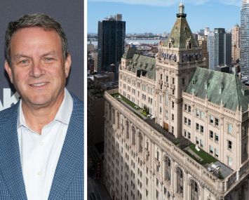 Versant CEO Mark Lazarus and 229 West 43rd Street.