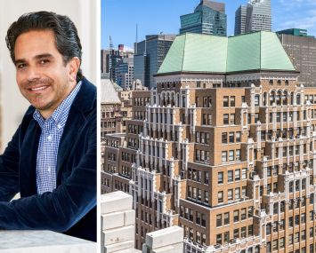 GFP Real Estate's Matthew Mandell and 520 Eighth Avenue.