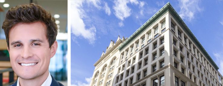 JLL's Matthew Schuss (top), Retail by MONA's Brandon Singer, and 160 Fifth Avenue.