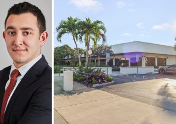 Newmark's Mitch Heifetz and 500 Northeast Spanish River Boulevard, Boca Raton, Fla.