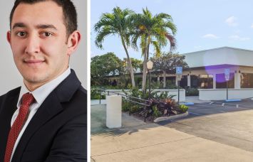 Newmark's Mitch Heifetz and 500 Northeast Spanish River Boulevard, Boca Raton, Fla.