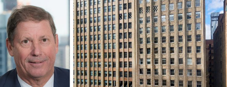 George Comfort & Sons's Peter Duncan (top), Cushman & Wakefield's David Rosenbloom, and 16 East 34th Street.