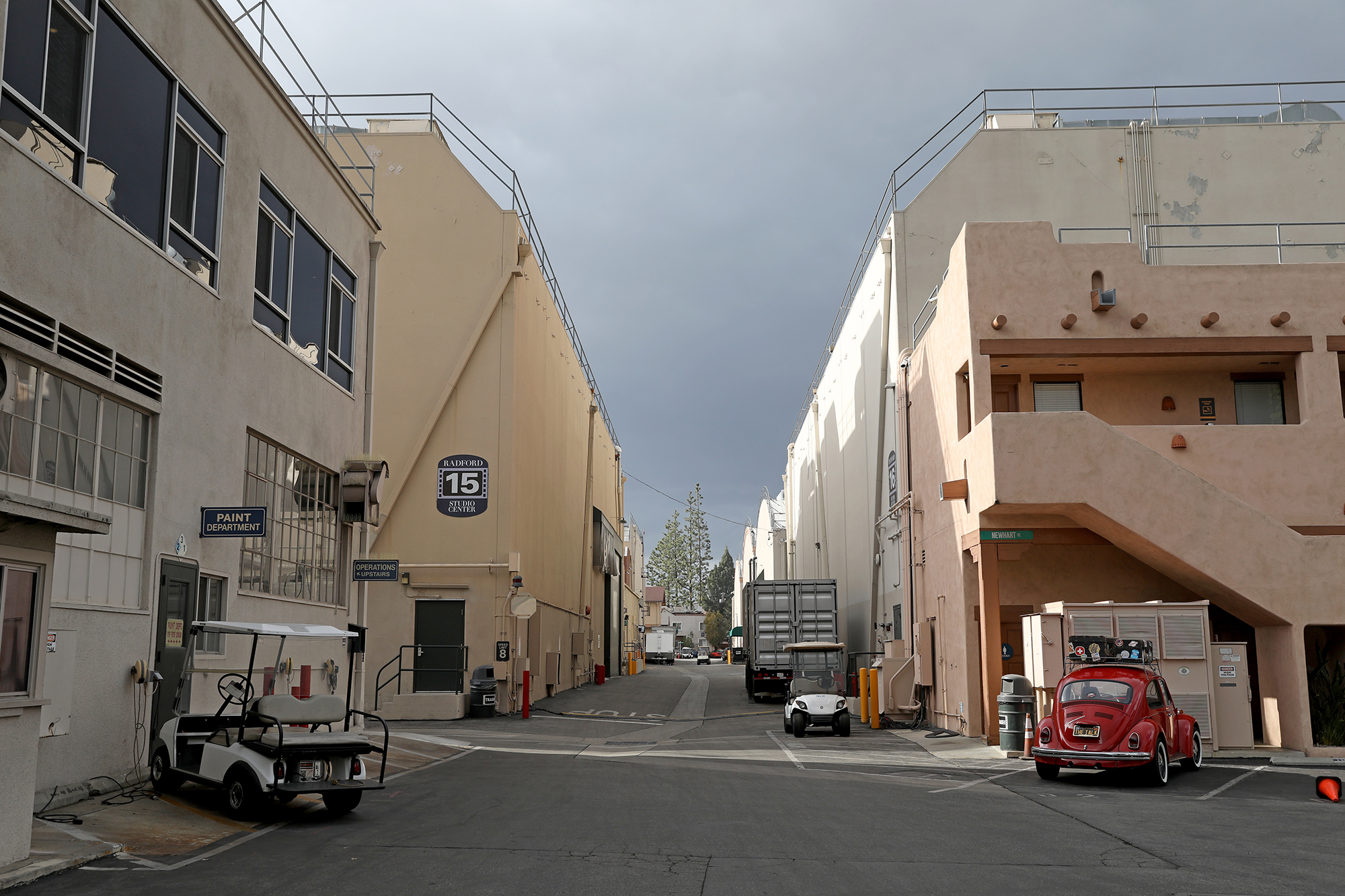 The historic 55-acre, 40-acre Radford Studio Center, formerly the CBS Studio Center. The studio was built in 1928 and was the site of famous TV shows such as Seinfeld, The Mary Tyler Moore Show and Gilligans Island.