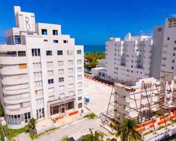 The former Raleigh Hotel in Miami Beach.