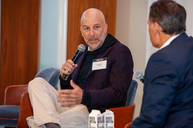 Rob Verrone speaks on a panel at the Commercial Observer National Finance Forum.