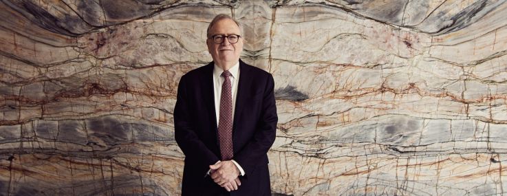 Stuart Saft of Holland & Knight at their 787 Seventh Avenue office.