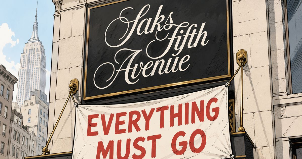Saks Global's Fire Sale Might Help It Out of Bankruptcy — But Kill the Business