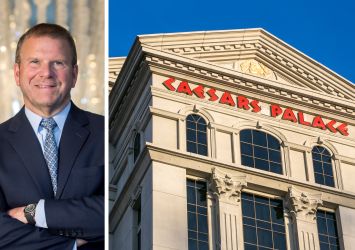 Tilman Fertitta and Caesars Palace Hotel & Casino in Las Vegas.