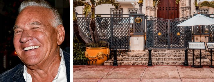 Ariel Nakash (top) and Joseph Nakash, founder of Jordache Jeans and the Versace Mansion.