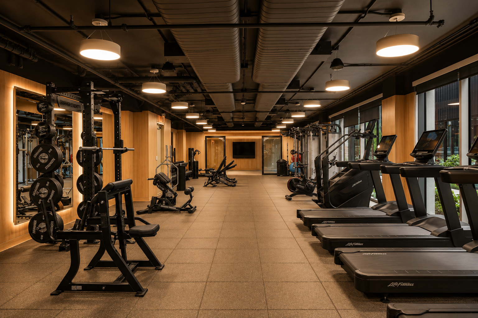 Residents living at any Gowanus Wharf property have access to the amenities across each building.
