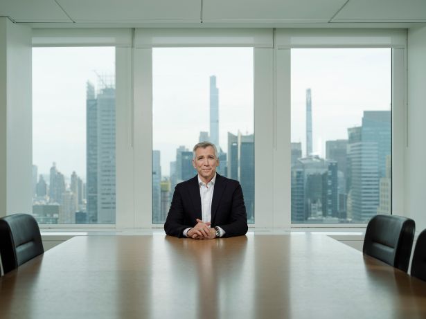Bob Fordi at the RealTerm offices at One Penn Plaza.