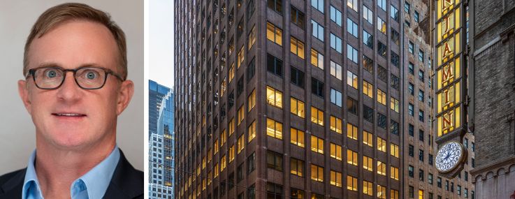 Rudin's Kevin Daly and 560 Lexington Avenue.