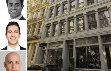 Gabriel Staab (top), Michael Paster (center), and Ariel Schuster (bottom), of Newmark and 92 Greene Street.