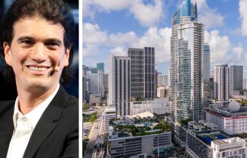 Flow's Adam Neumann and the Miami Worldcenter.