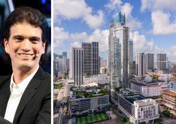 Flow's Adam Neumann and the Miami Worldcenter.