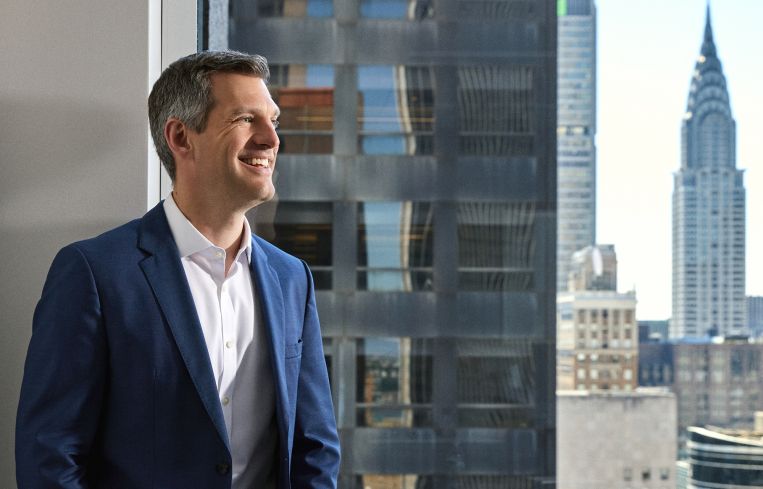 Seth Niedermayer of HSF Kramer at the law firm's office at 1177 Avenue of the Americas.