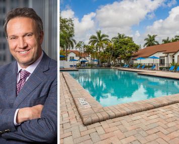 Waterton CEO and Chairman David Schwartz and The Landings at Pembroke Lanes in Pembroke Pines, Fla.