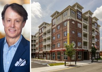 Bonaventure CEO Dwight Dunton and Messenger Place in Manassass, Va.