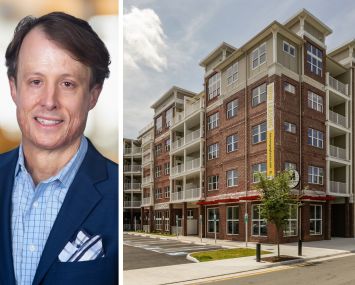 Bonaventure CEO Dwight Dunton and Messenger Place in Manassass, Va.