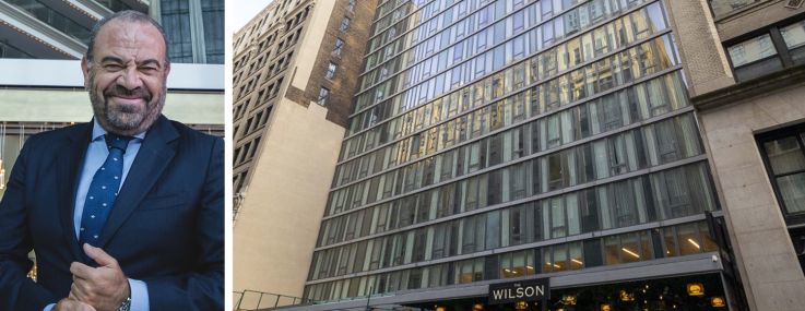 CEO of Meliá Hotels International Gabriel Escarrer and 132 West 27th Street.