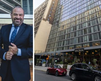 CEO of Meliá Hotels International Gabriel Escarrer and 132 West 27th Street.