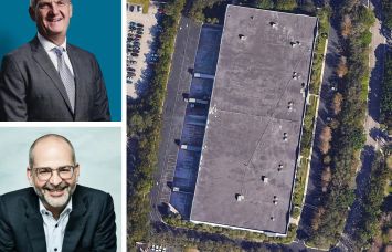 Ontic's Gareth Hall (top) and Jean-Christophe Gallagher and 1951 North Commerce Parkway, Weston, Fla.