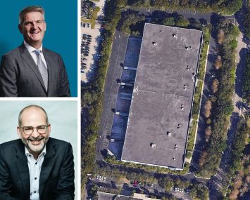 Ontic's Gareth Hall (top) and Jean-Christophe Gallagher and 1951 North Commerce Parkway, Weston, Fla.