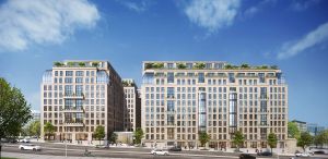 The Geneva will be a 532-unit multifamily complex with 61 affordable apartments and 57,000 square feet of retail.