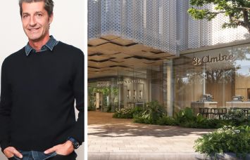 SA Hospitality Group's Gherardo Guarducci and a rendering MIRAI Design District in Miami.