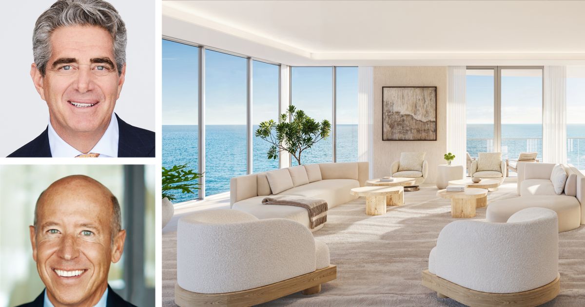 Jeffrey Soffer and Barry Sternlicht Land $104M for Oceanfront Condo in South Florida