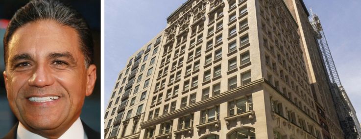 The Moinian Group's Joe Moinian and 60 Madison Avenue.