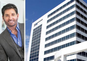 Simone Development's Joe Simone and Hutchinson Metro Center in the Bronx.