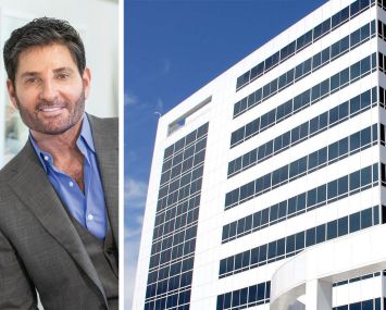 Simone Development's Joe Simone and Hutchinson Metro Center in the Bronx.