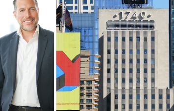 Madison Realty Capital's Josh Zegen and 1740 Broadway.