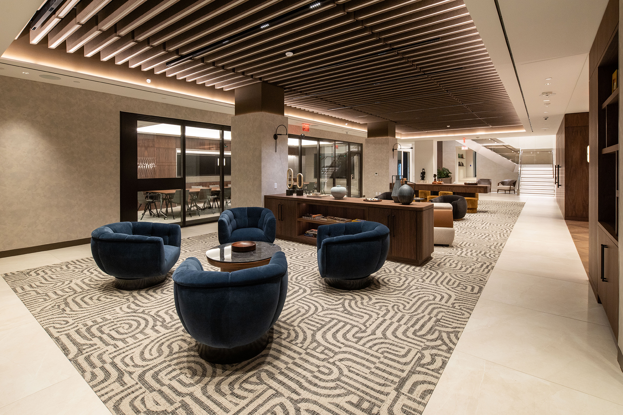 Reception Lounge of 99 Park Avenue.