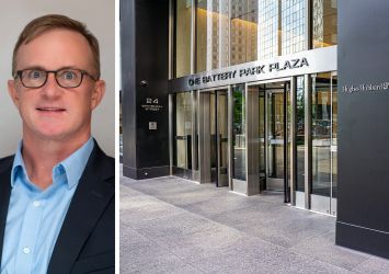 Rudin's Kevin Daly and One Battery Park Plaza.