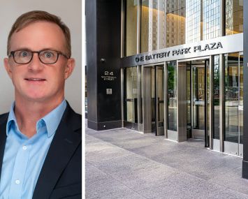 Rudin's Kevin Daly and One Battery Park Plaza.