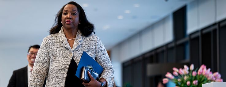 Federal Reserve Governor Lisa Cook.