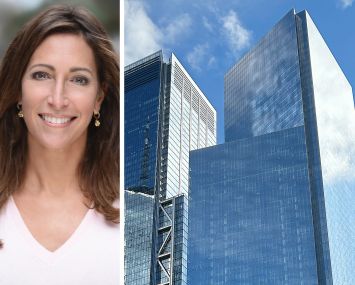 Silverstein Properties's Lisa Silverstein and 4 World Trade Center.