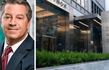 SL Green CEO Marc Holliday and 10 East 53rd Street.
