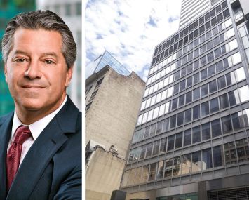 SL Green CEO Marc Holliday and 10 East 53rd Street.