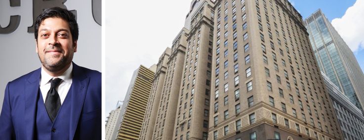 DelShah Capital CEO Michael Shah and 777 Seventh Avenue.