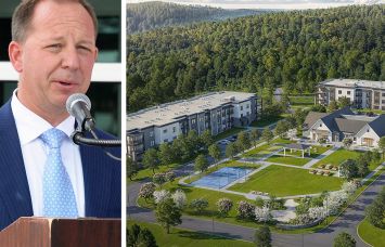 United Group President and CEO Michael Uccellini and The Arabella at Bramble Hill in Worchester, Mass.
