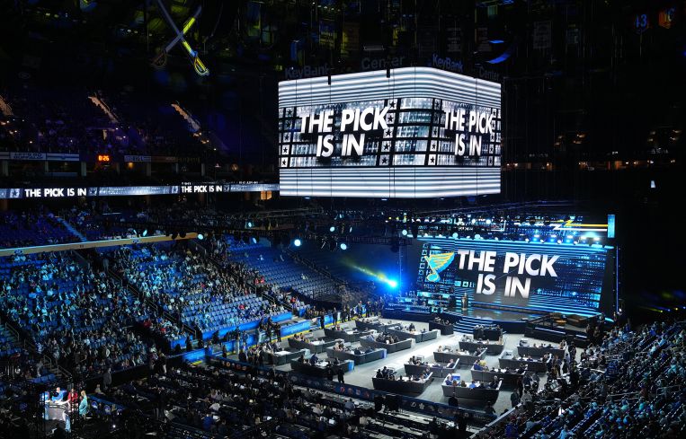 Day One of the 2026 NHL Draft in Buffalo, New York.