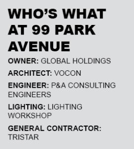 Who's what at 99 Park Avenue.
